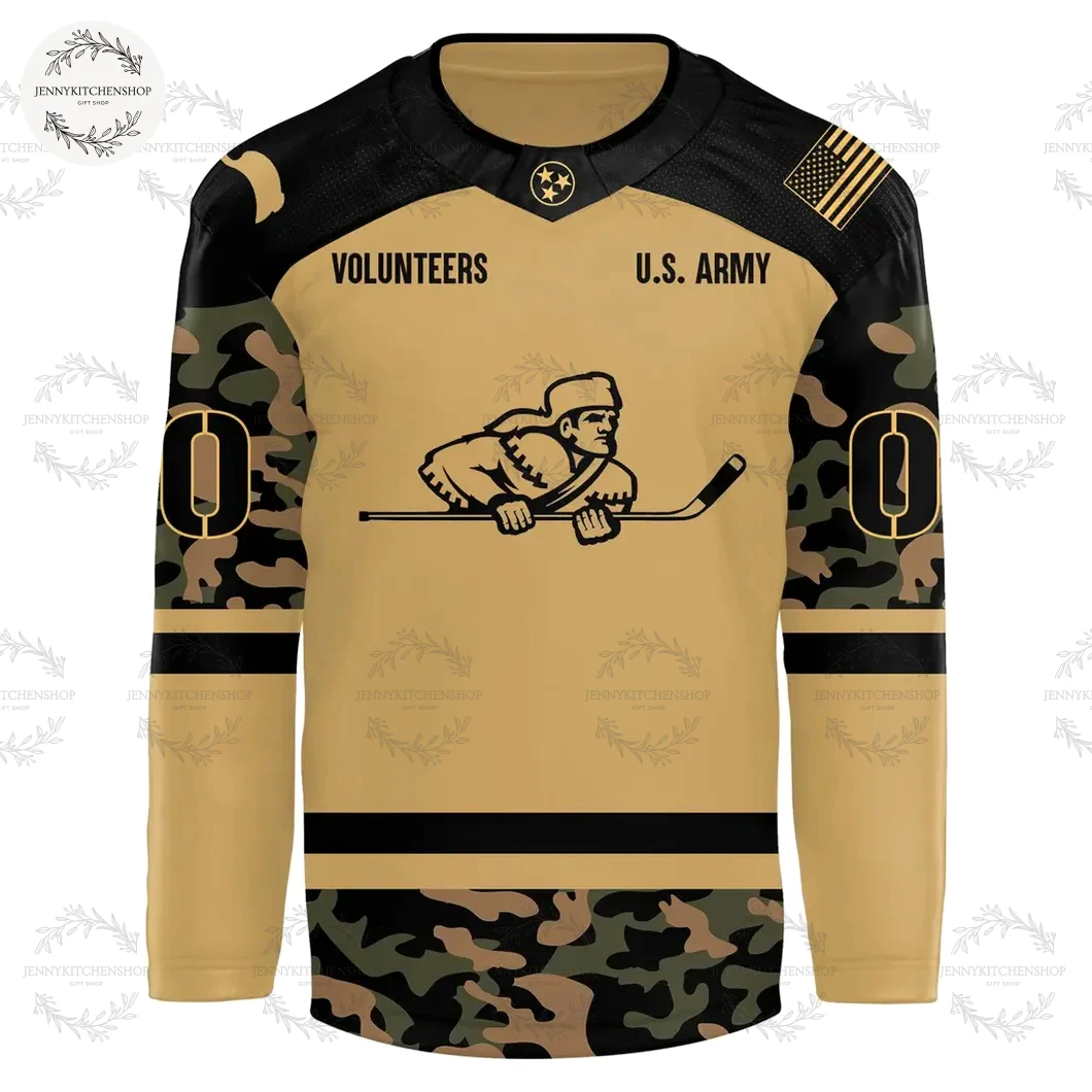 Tennessee Hockey 2025 Veterans Day Jersey