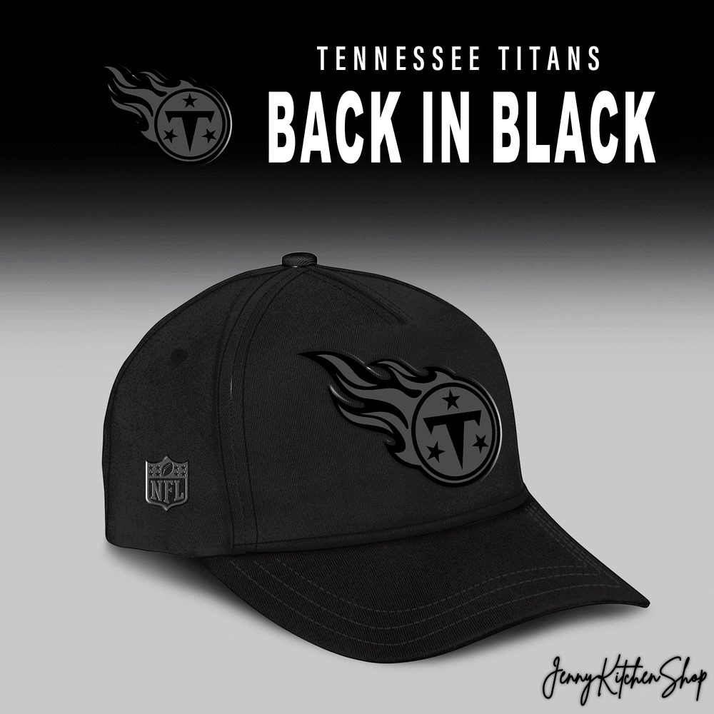 Tennessee Titans Back In Black 2025 Limited Collection Hoodie