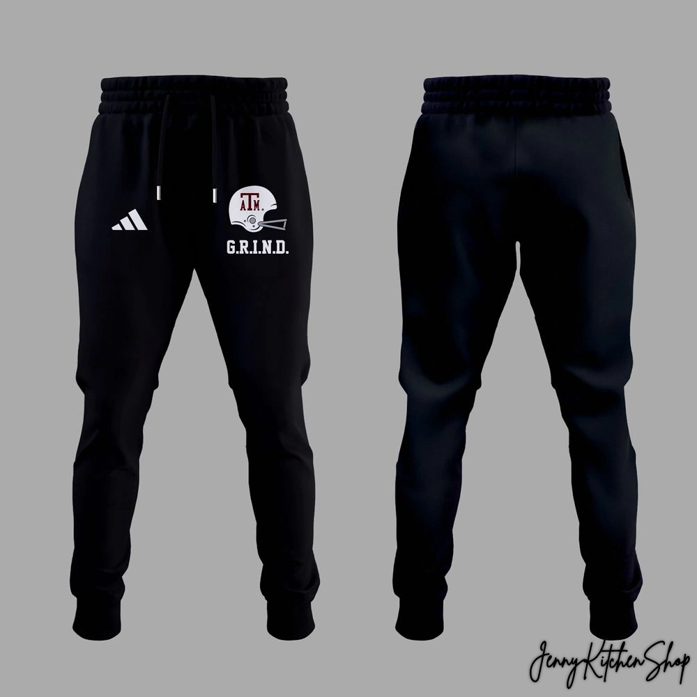 Texas A&M Aggies x Coach Mike Elko Grind 2025 Black Hoodie