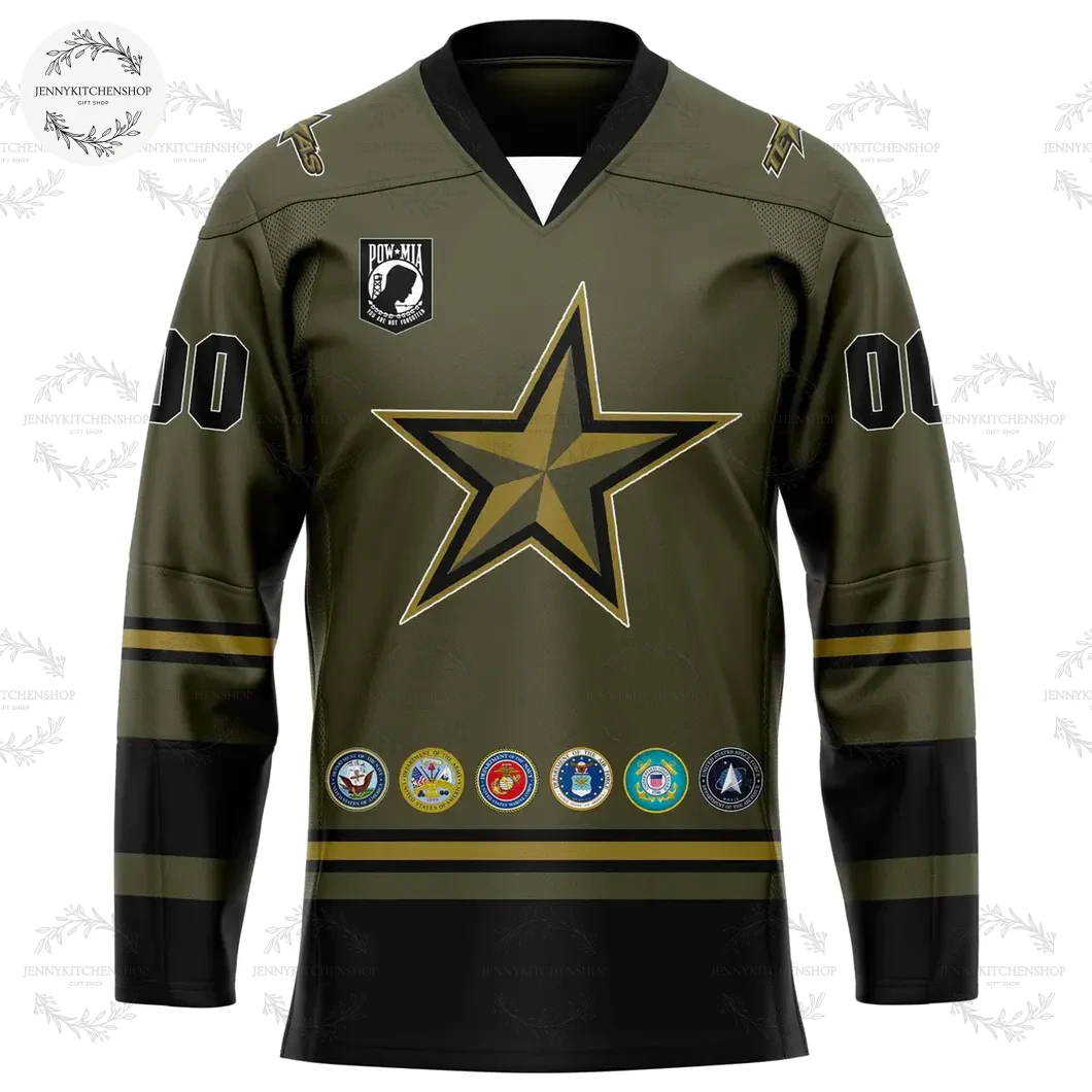 Texas Stars 2025-26 Military Appreciation Limited Hockey Jersey