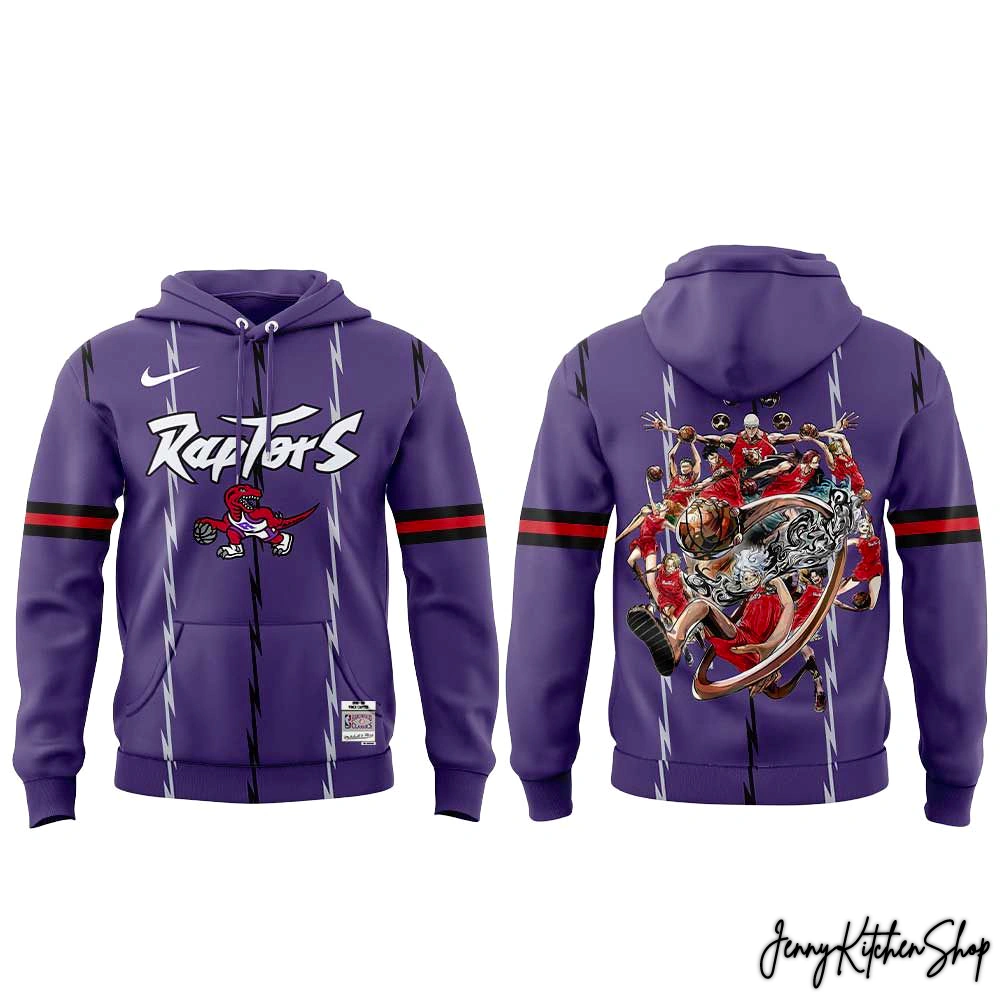 Toronto Raptors One Piece New 2025-26 Hoodie