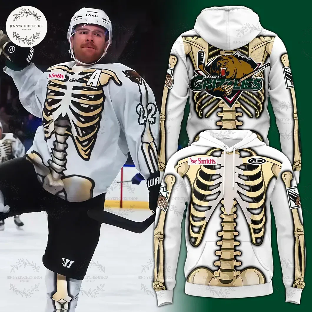 Utah Grizzlies Halloween 2025 Limited Hoodie