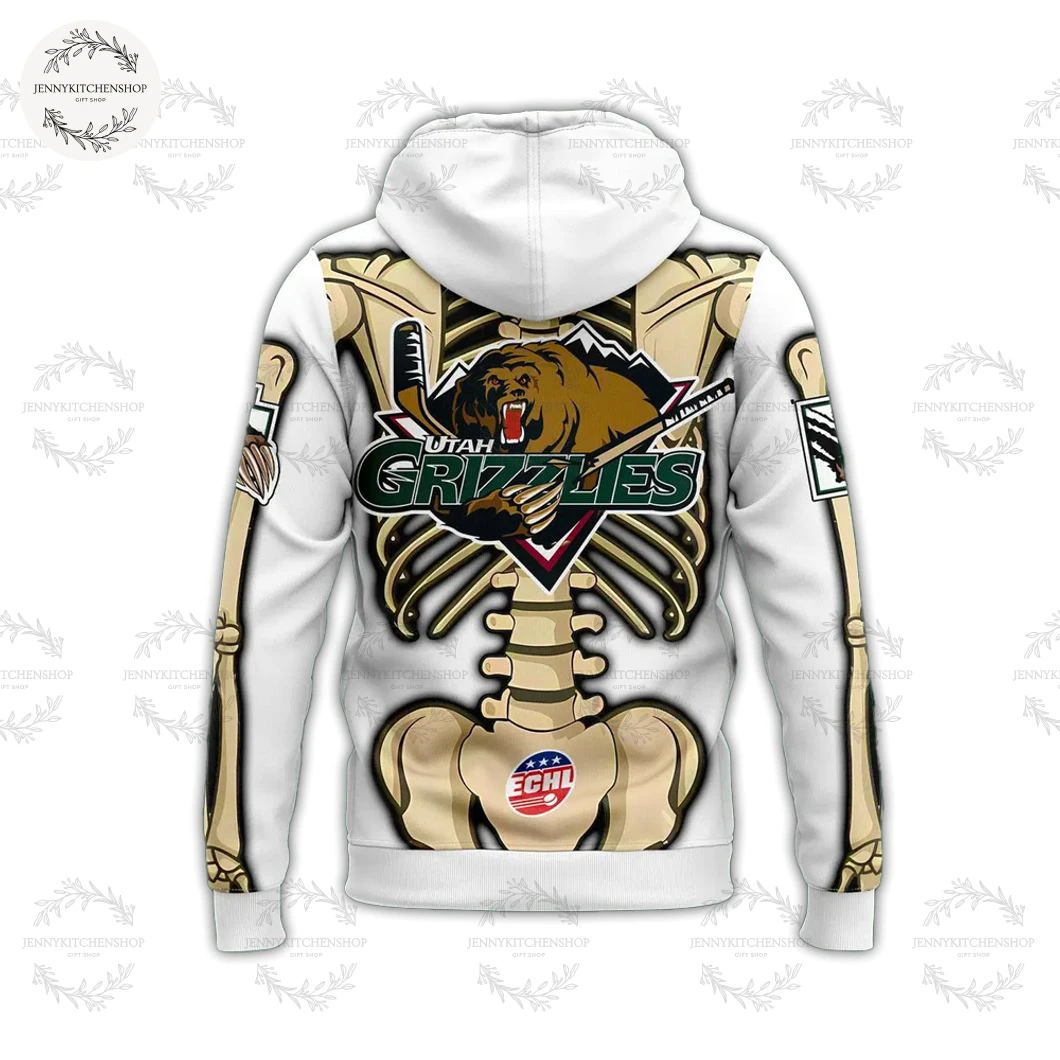 Utah Grizzlies Halloween 2025 Limited Hoodie