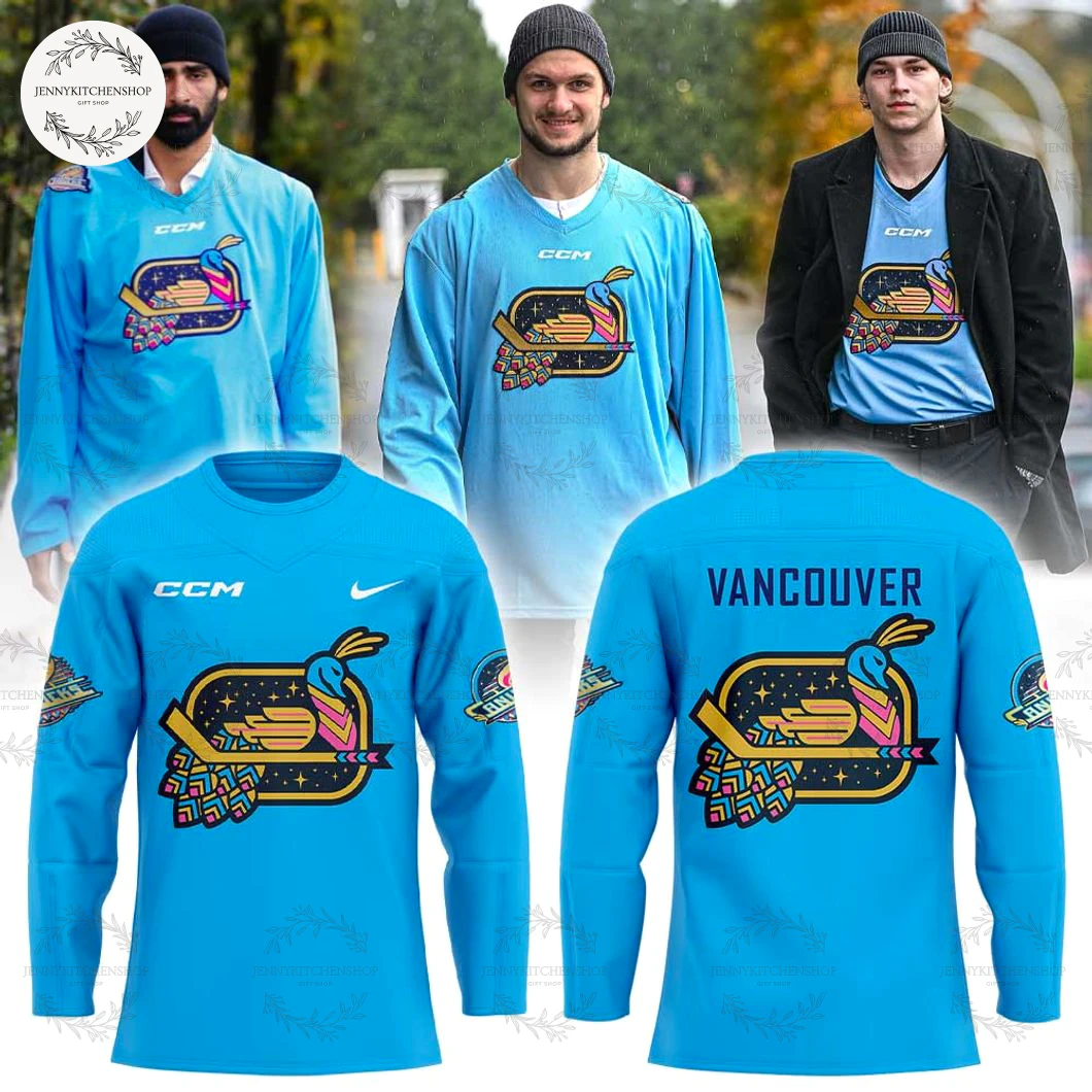 Vancouver Canucks Celebrating Diwali Night 2025 Hockey Jersey