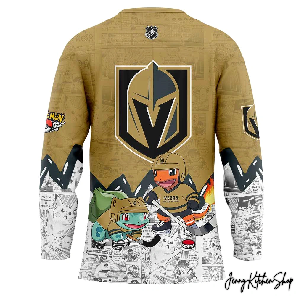 Vegas Golden Knights x Pokémon Limited Hockey Jersey