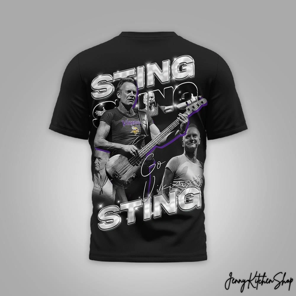 Vikings x Sting New Edition 3D Shirt