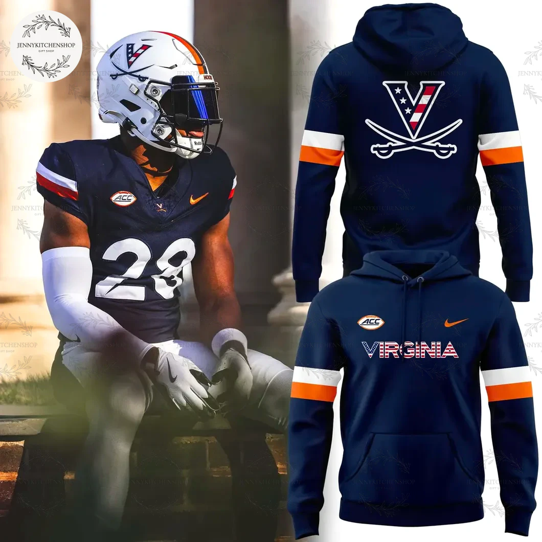 Virginia Cavaliers Football 2025 Military Appreciation T-Shirt | Hoodie