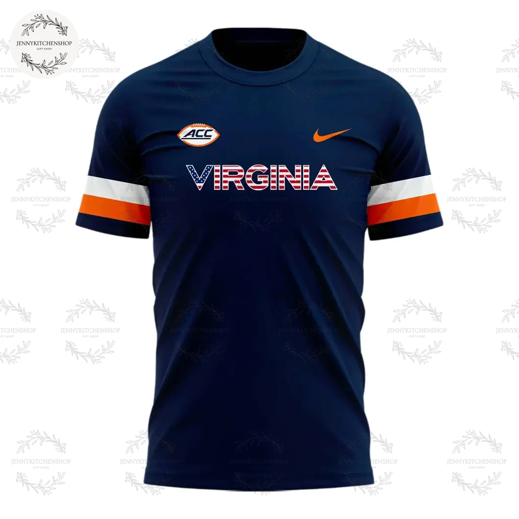 Virginia Cavaliers Football 2025 Military Appreciation T-Shirt | Hoodie