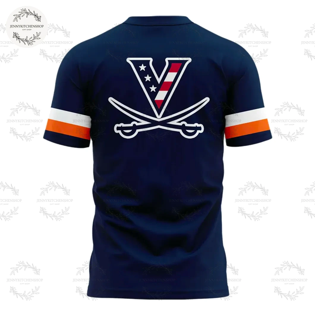 Virginia Cavaliers Football 2025 Military Appreciation T-Shirt | Hoodie
