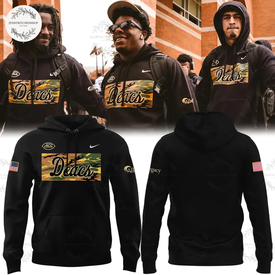 Wake Forest Athletics Football 2025 Deacs New Edition Hoodie