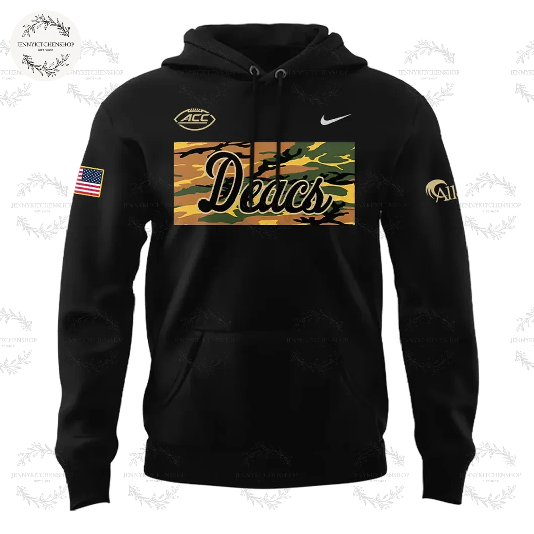 Wake Forest Athletics Football 2025 Deacs New Edition Hoodie