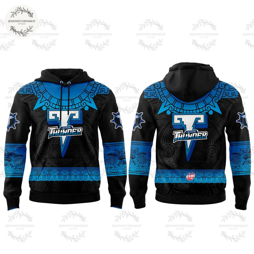 Wichita Thunder Day Of The Dead 2025 Hoodie