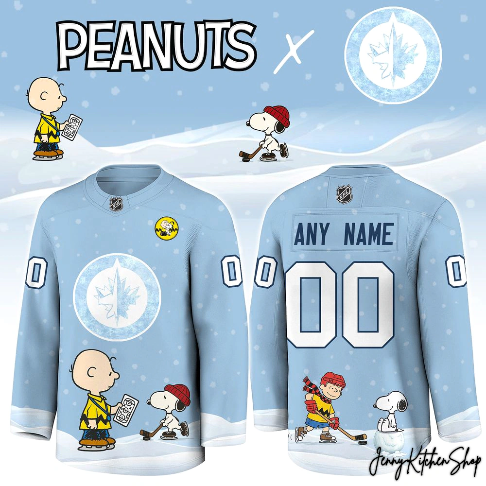Winnipeg Jets x Peanuts 2025 Limited Hockey Jersey