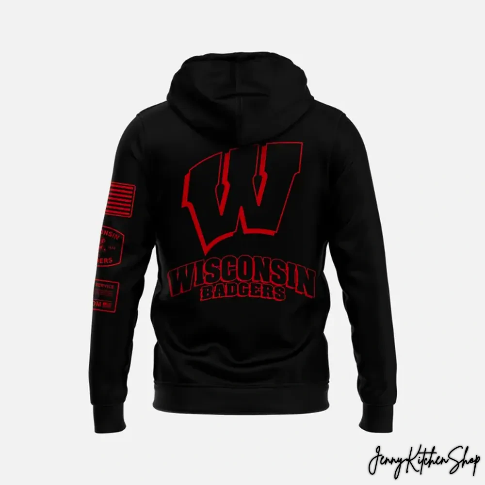 Wisconsin Badgers x Coach Luke Fickell 2025 Limited Hoodie