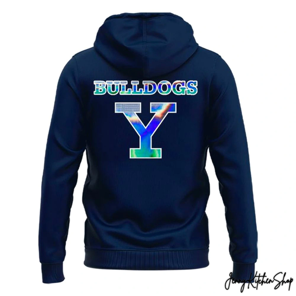 Yale Bulldogs Football New Edition Uniform Hoodie