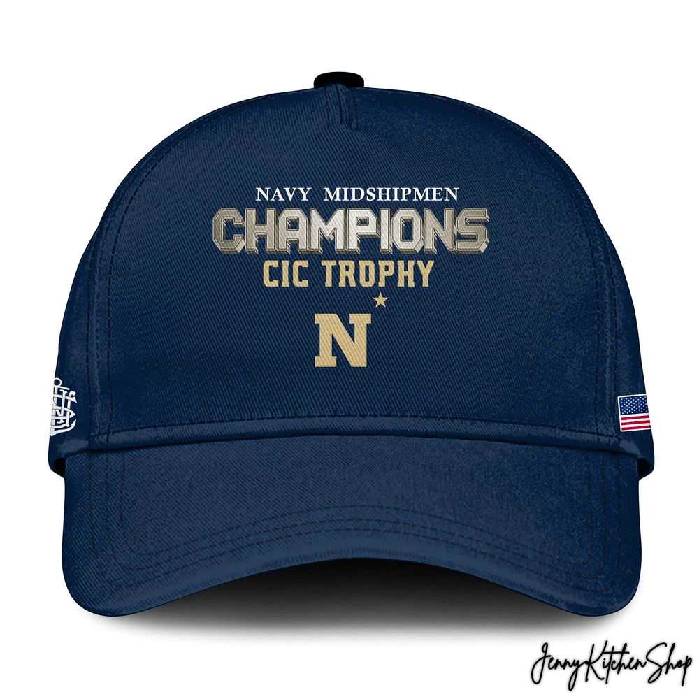 2025 Navy Midshipmen CIC Champions Limited Hoodie