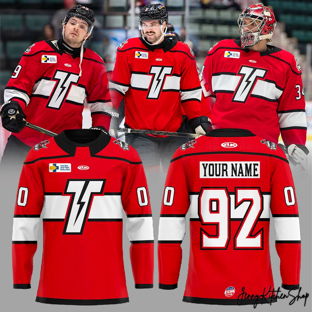 Adirondack Thunder Roll Call Uniform 2025-26 Jersey