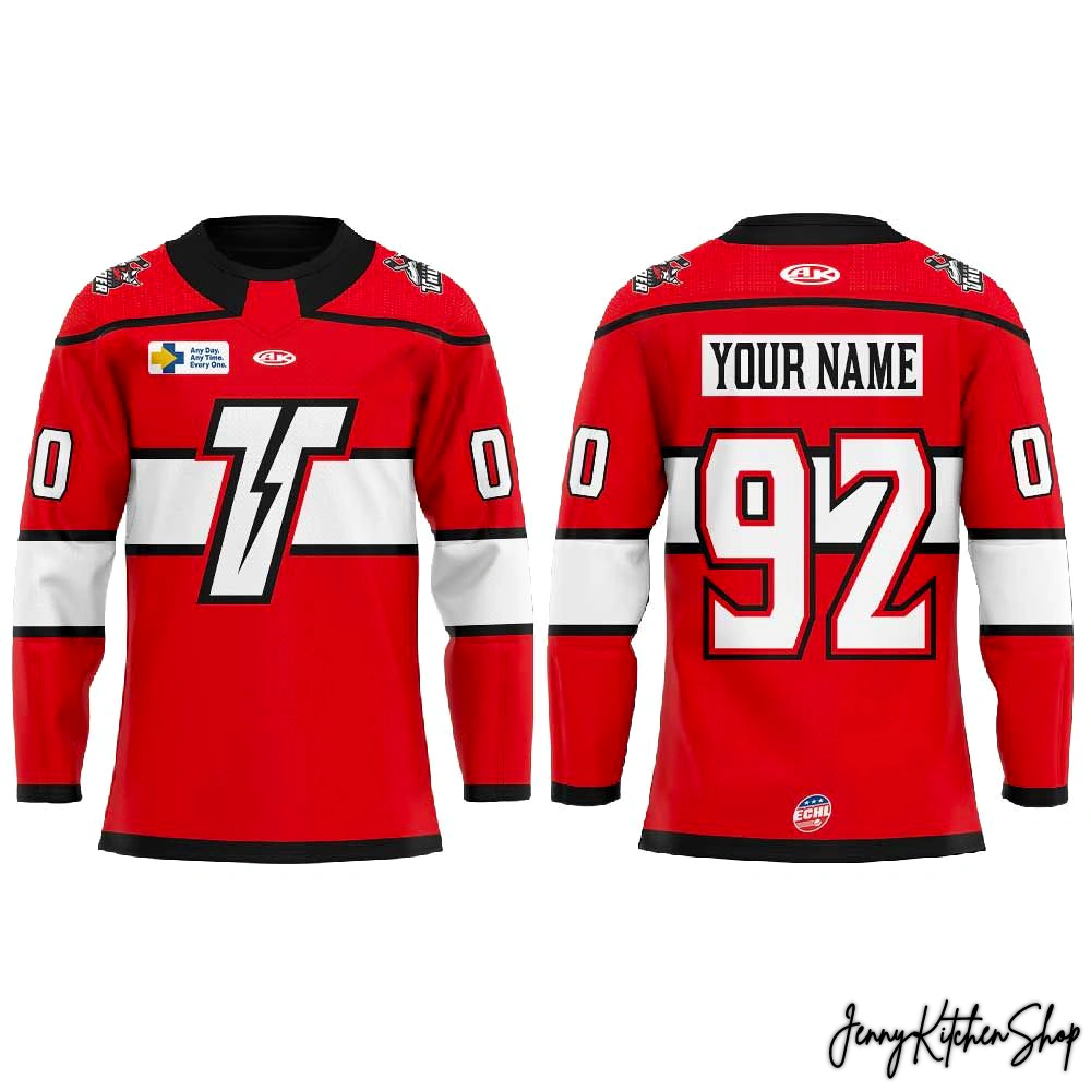 Adirondack Thunder Roll Call Uniform 2025-26 Jersey