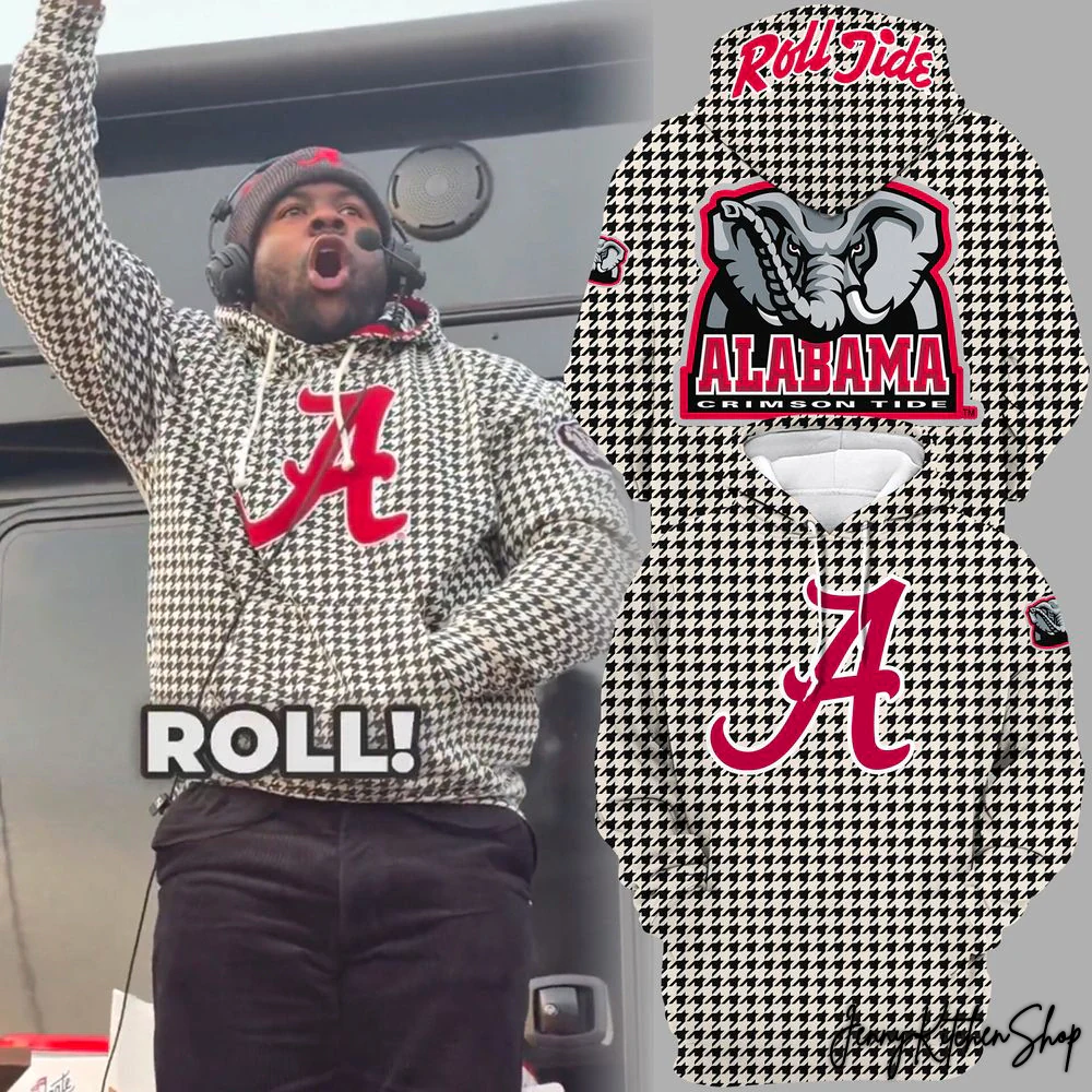 Alabama Crimson Tide Football Roll Tide Hoodie