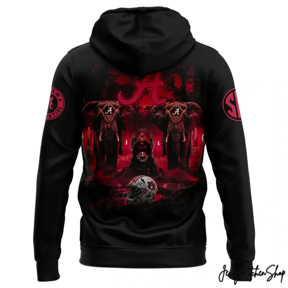Alabama Crimson Tide x Coach Kalen DeBoer Sideline Men 2025 Hoodie