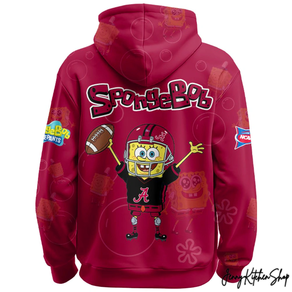 Alabama Crimson Tide x SpongeBob Limited Hoodie