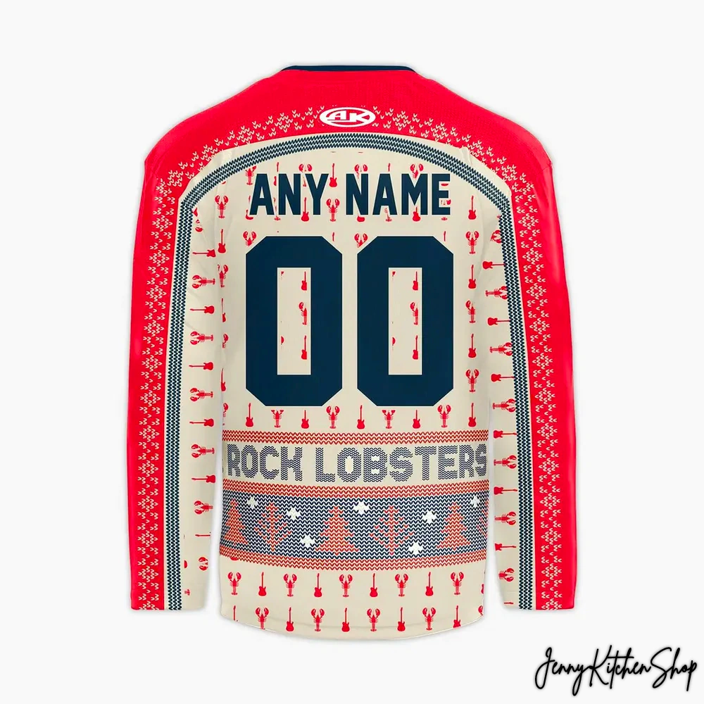 Athens Rock Lobsters Teddy Bear Toss Hockey Jersey