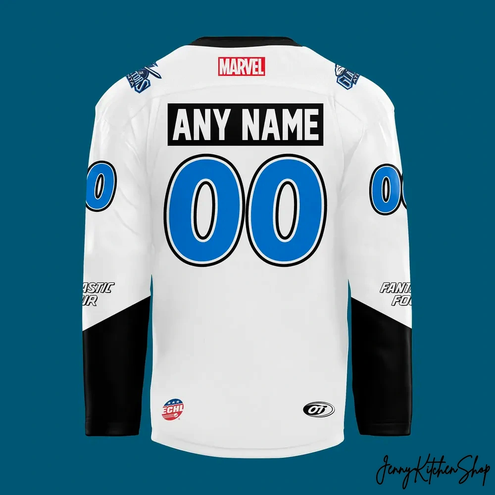 Atlanta Gladiators Marvel Super Hero New Hockey Jersey
