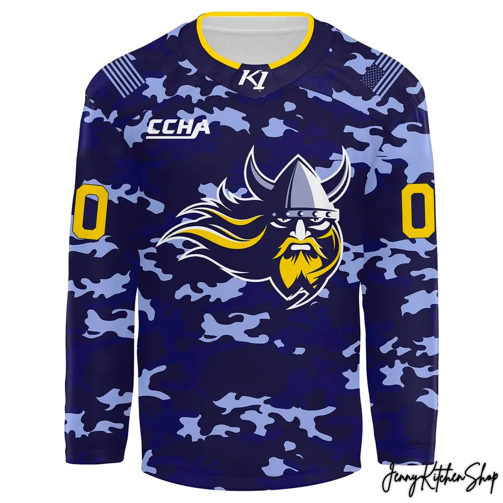 Augustana Vikings Military Appreciation Hockey Jersey