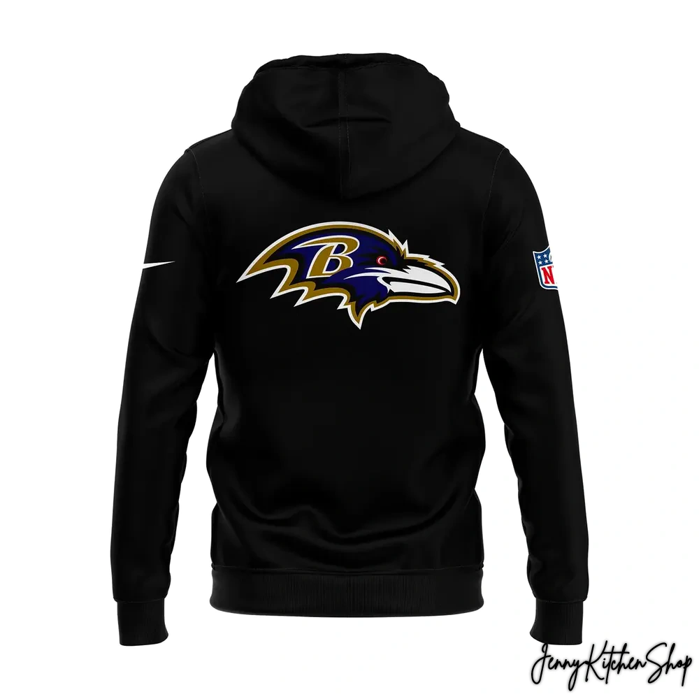 Baltimore Ravens x Coach John Harbaugh 2025 Hoodie