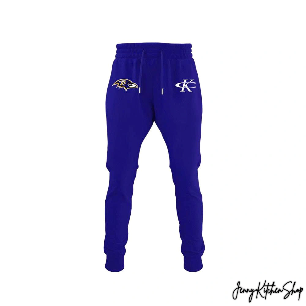 Baltimore Ravens x Kenny Chesney No Shoes Purple Collection Hoodle