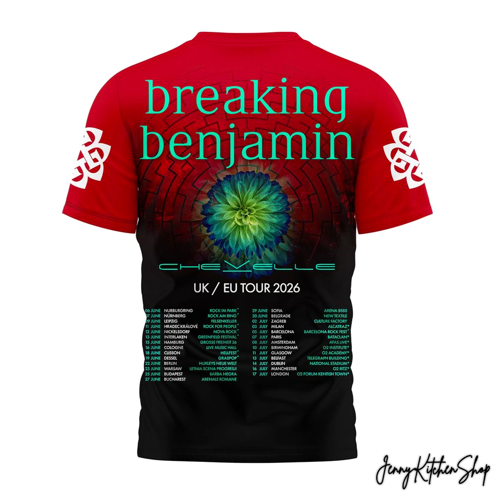 Benjamin Breaking UK EU Tour 2026 Limited T-Shirt