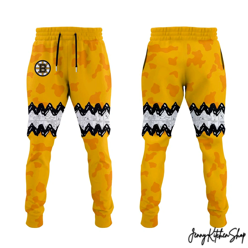 Boston Bruins Peanuts Night 2026 Hockey Jersey