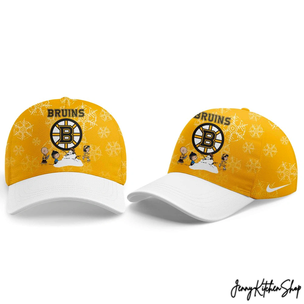 Boston Bruins Peanuts Winter Hockey Jersey