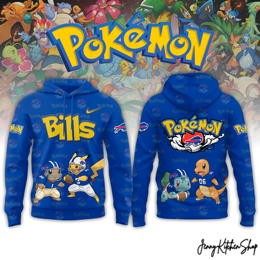 Buffalo Bills Pokemon Go For Fans Hoodie