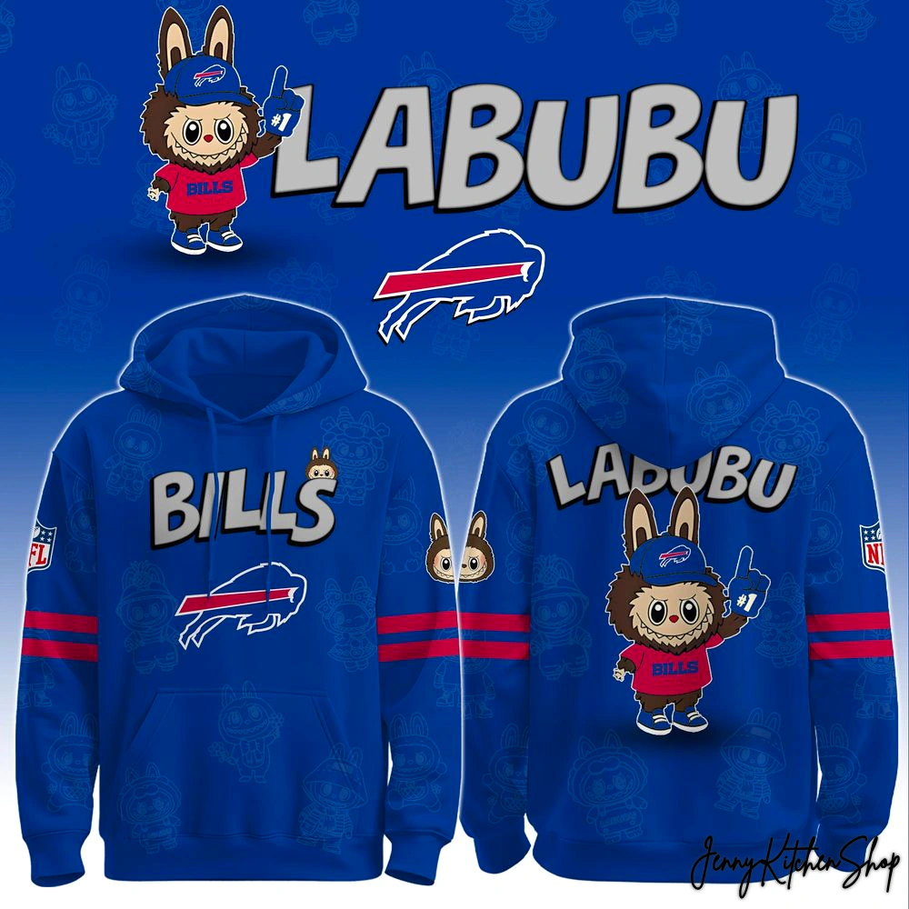 Buffalo Bills x Labubu Hoodie