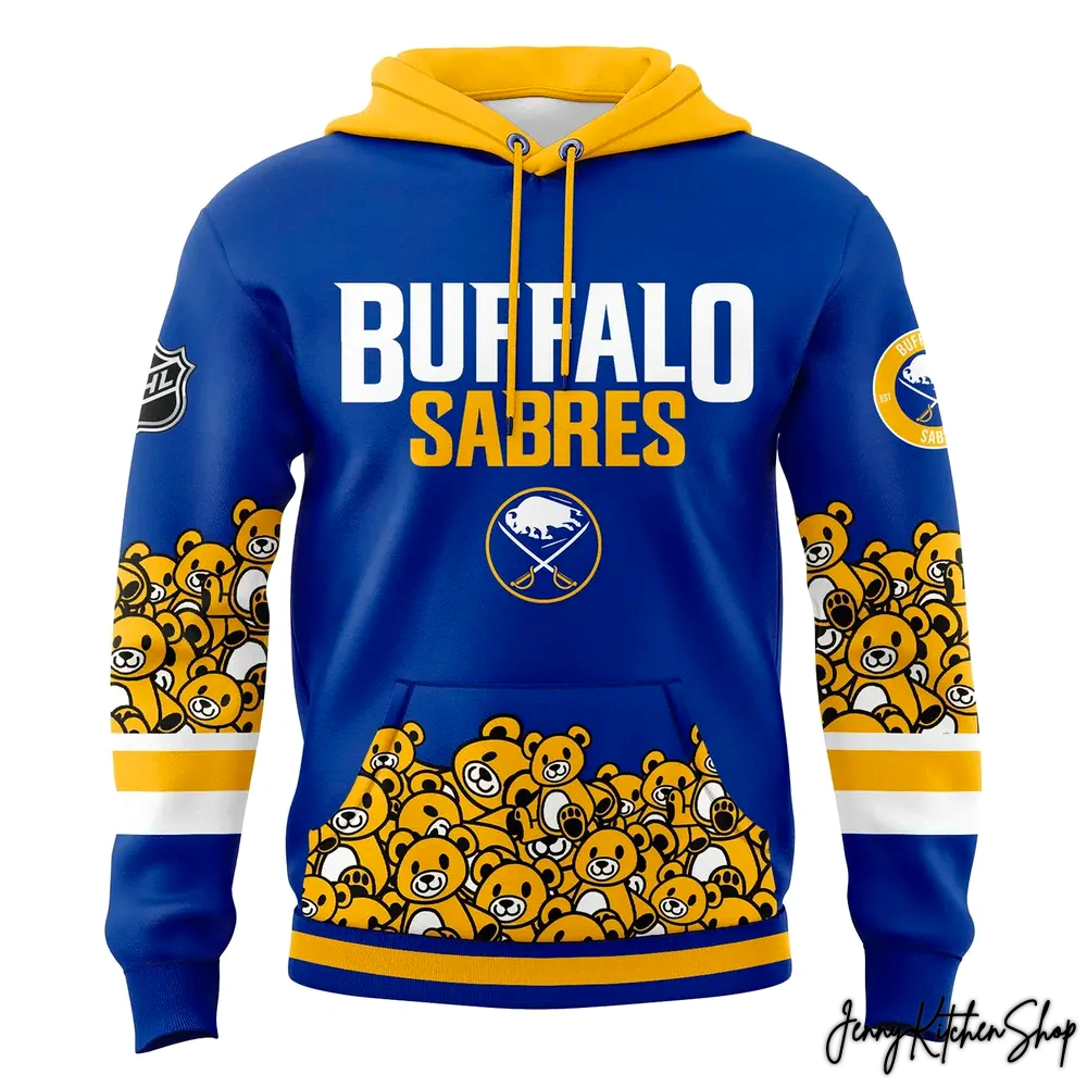 Buffalo Sabre x Teddy Bears New Hoodie