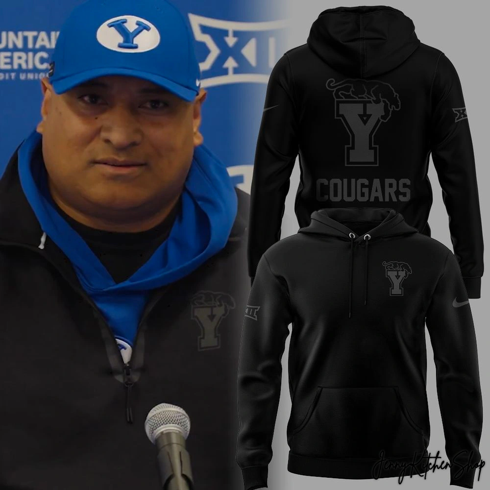 BYU Football x Coach Kalani Sitake 2025 Hoodie
