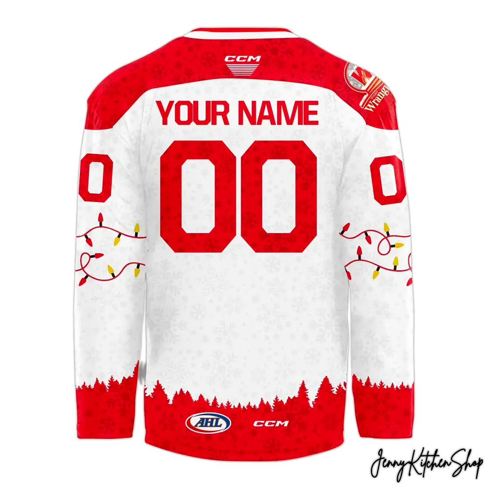 Calgary Wranglers Winter Wrangler Fest Custom Hockey Jersey