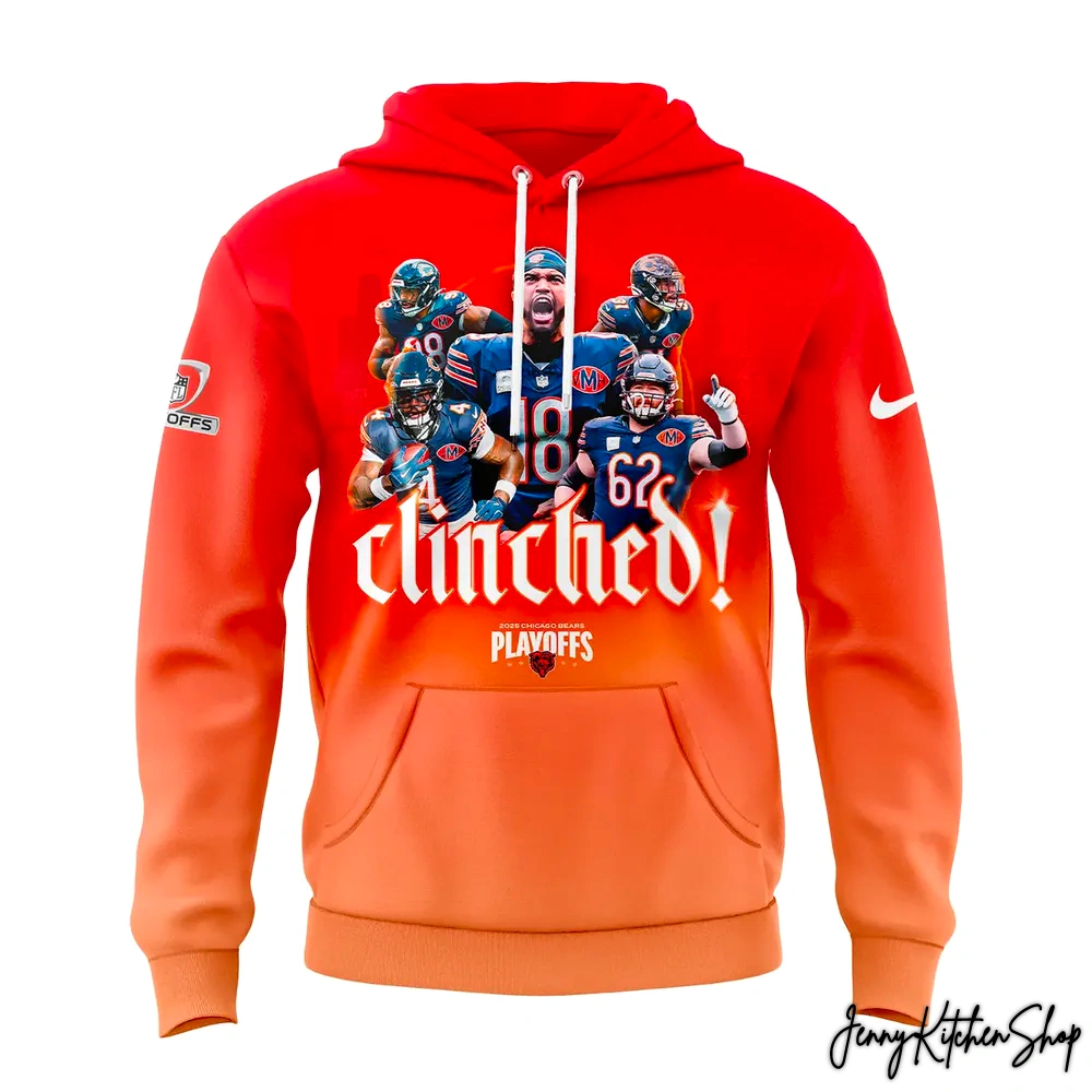 Chicago Bears Playoff 2025-26 Limited T-Shirt | Hoodie