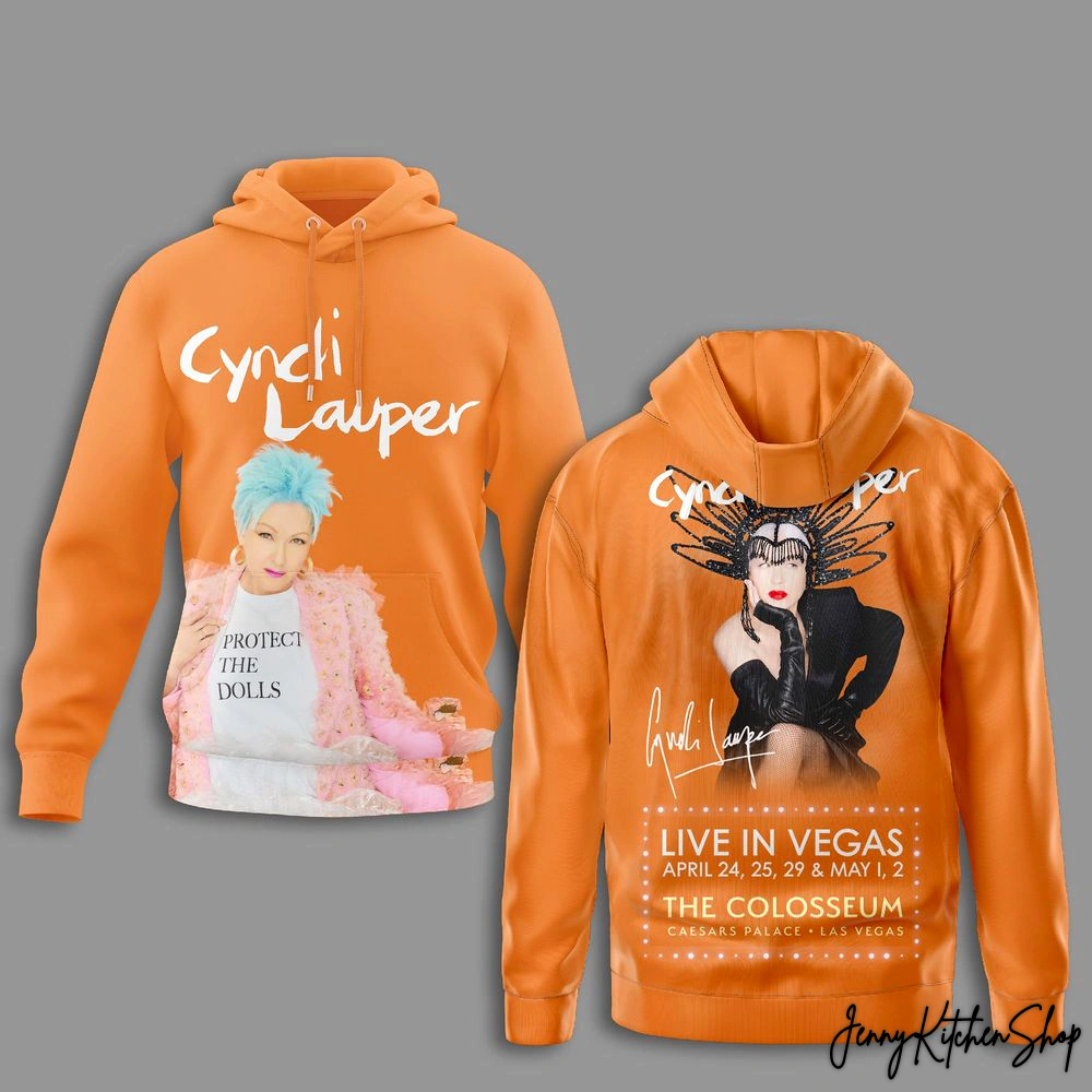 Cyndi Lauper Live In Vegas 2026 T-Shirt