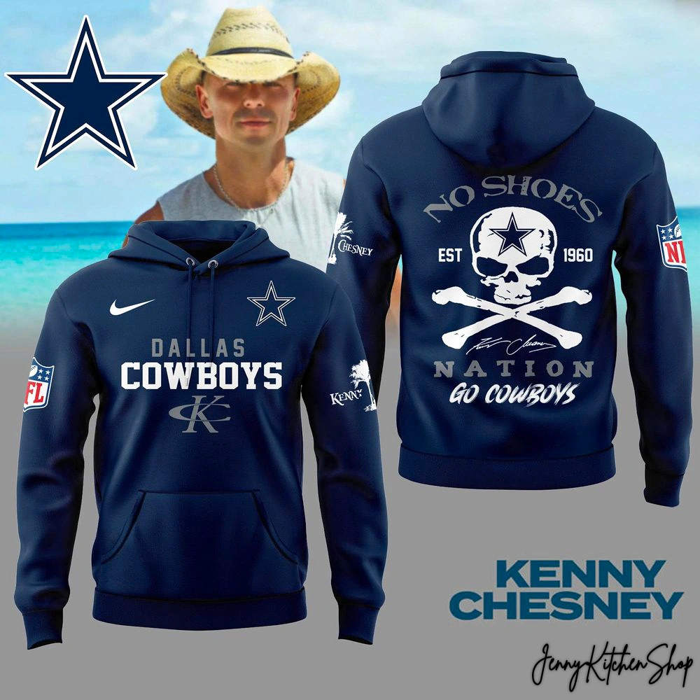 Dallas Cowboys x Kenny Chesney No Shoes Limited Hoodie