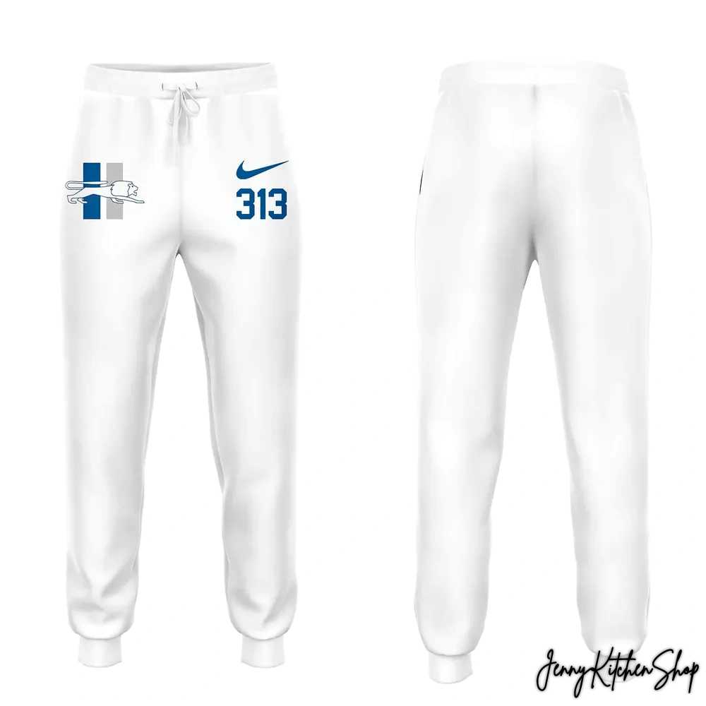 Detroit Lions 313 Grit 2025 New Collection Hoodie