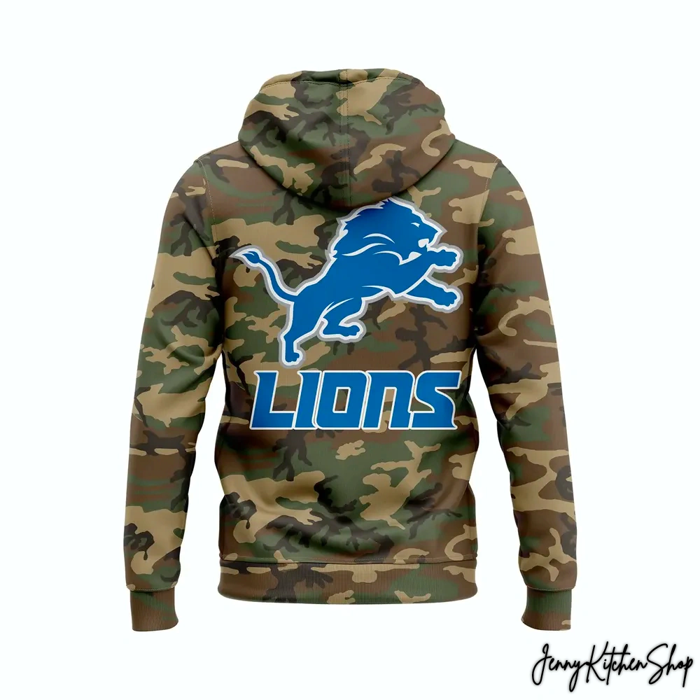 Detroit Lions Salute to Service Zip Hoodie