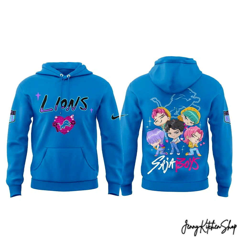 Detroit Lions x Saja Boys For Fans Hoodie