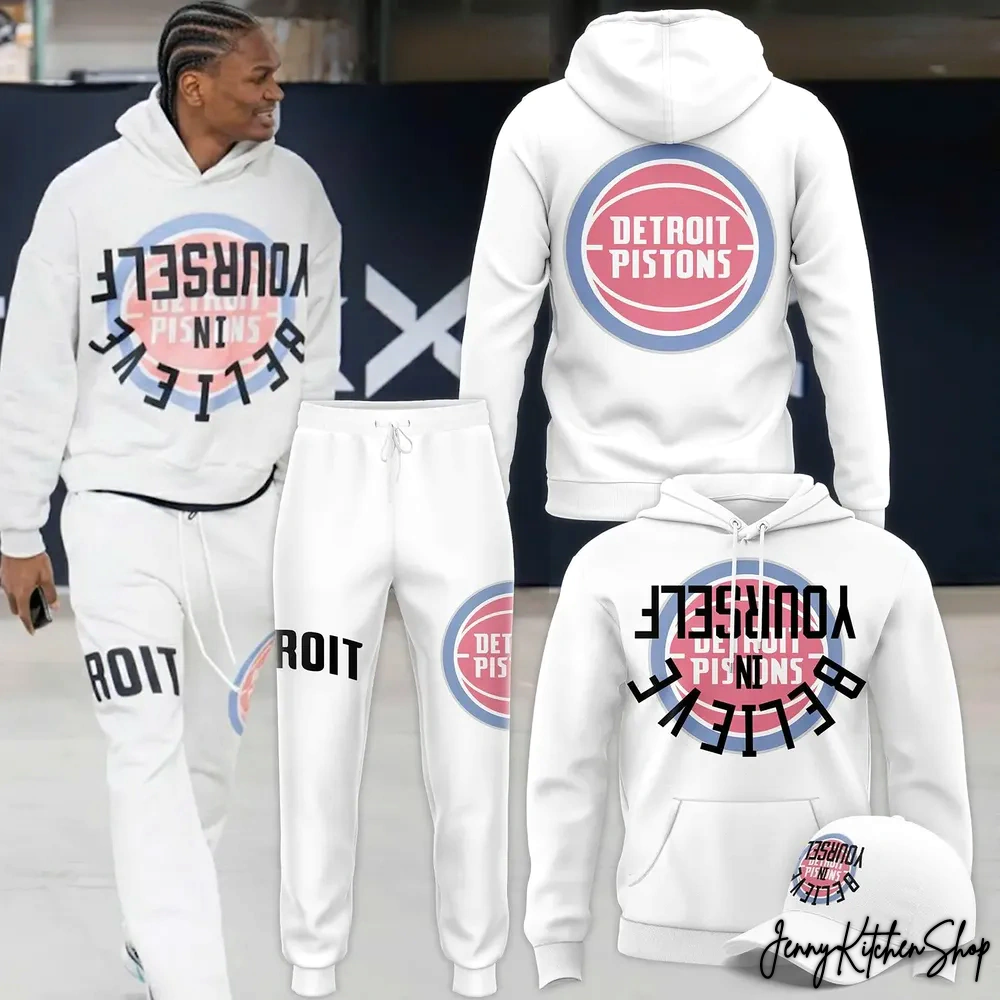 Detroit Pistons Believe In Yourself Hoodie