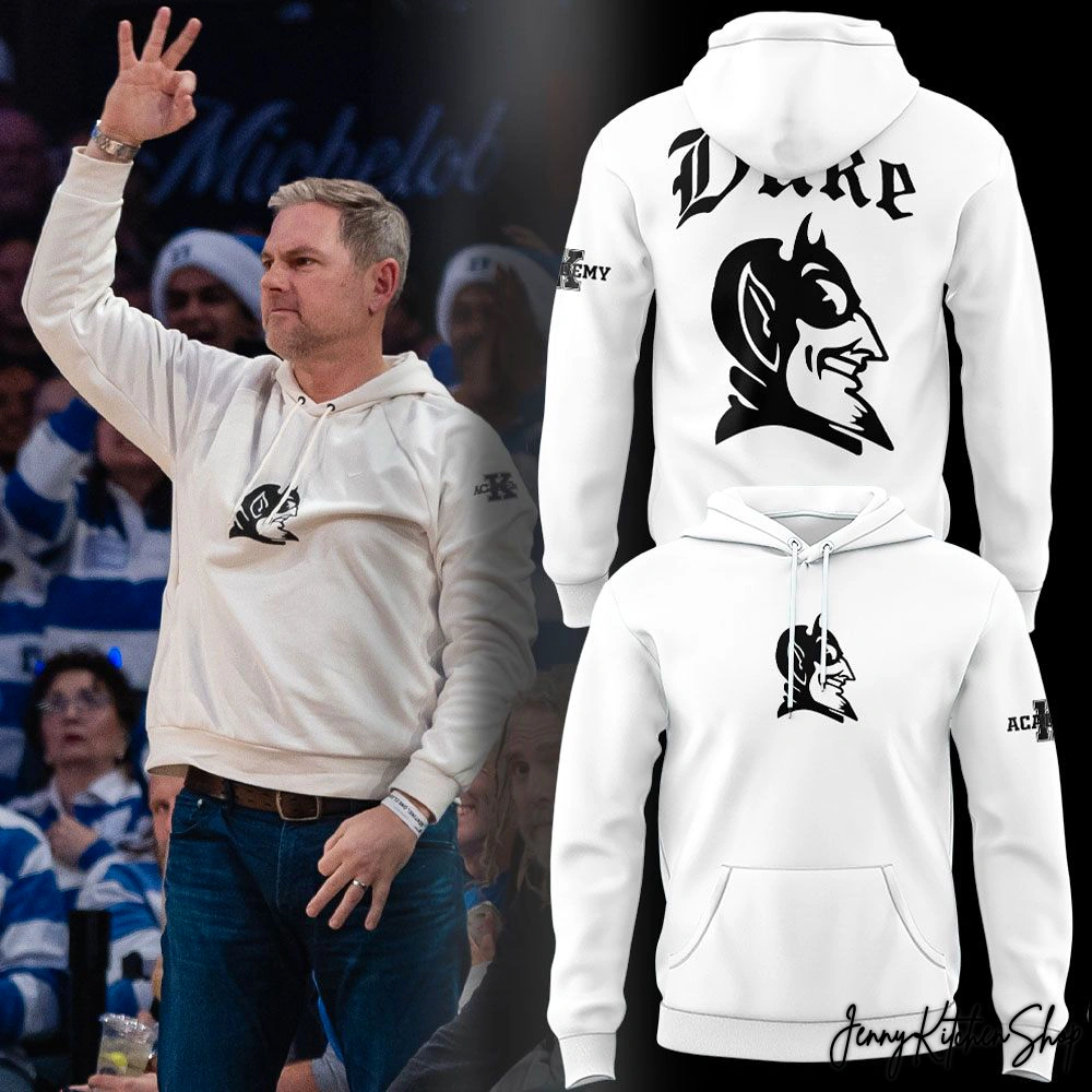 Duke Blue Devils x Coach Jon Scheyer Hoodie