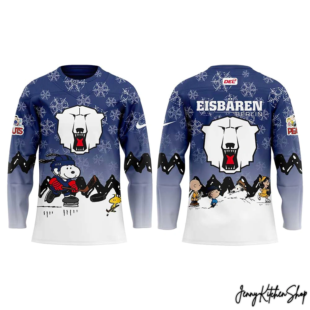 Eisbaren Berlin Peanuts Winter Hockey Jersey