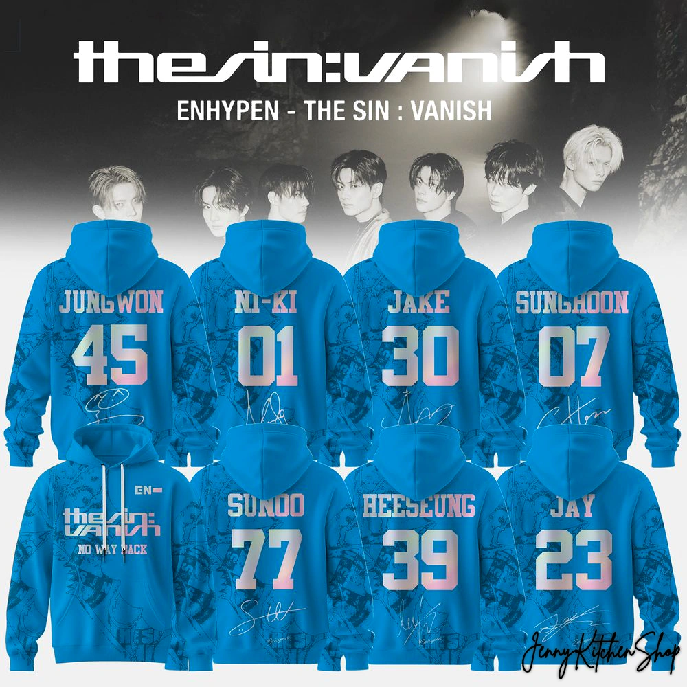ENHYPEN The Sin Vanish Till Storm For Fans Hoodie