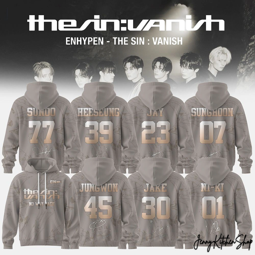 ENHYPEN The Sin Vanish Till Storm For Fans Hoodie