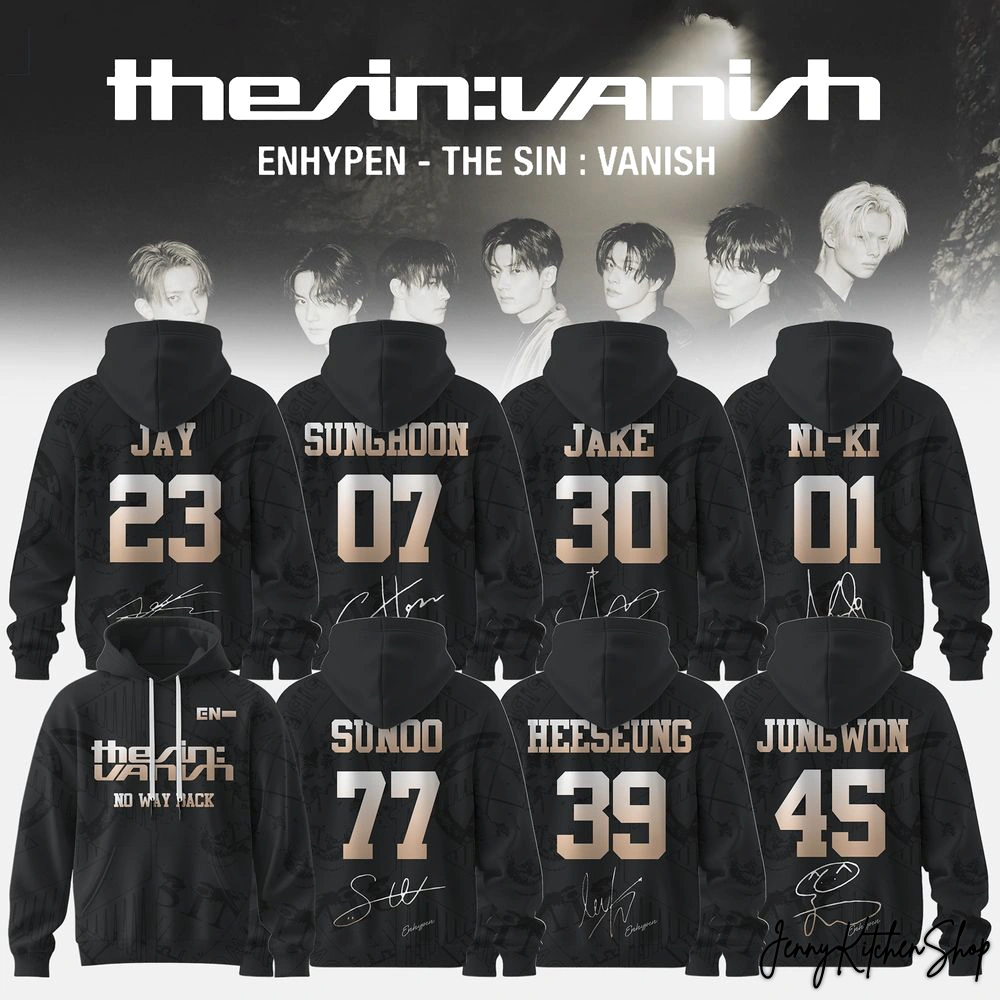 ENHYPEN The Sin Vanish Till Storm For Fans Hoodie